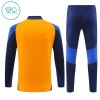Juventus Dětské Tréninkový Mikina Čtvrt Zip 2024-25 Oranžový